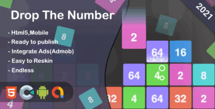 Drop the number html5 construct 3 mobile codermarket.png