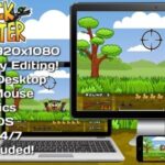 Duck hunter html5 game mobile version construct 3 codermarket.jpeg