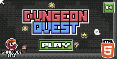 Dungeon quest html5 game codermarket.jpeg