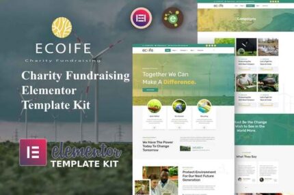 Ecoife charity fundraising elementor template kit gplpixel.jpg