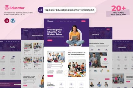 Educator university school education elementor template kit gplpixel.jpg