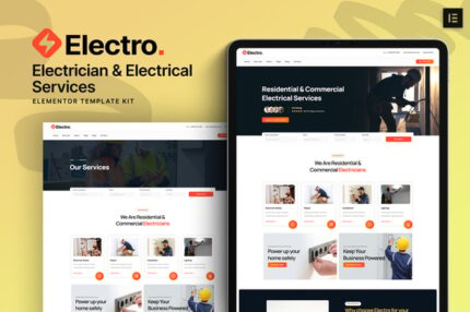 Electo electricity services elementor template kit gplpixel.jpg