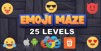 Emoji maze html5 mobile game c3p codermarket.png