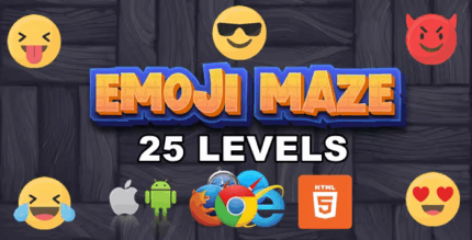Emoji maze html5 mobile game c3p codermarket.png