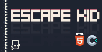 Escape kid html5 game construct 3 codermarket.png