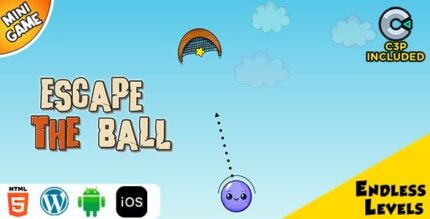 Escape the ball html5 construct 3 game codermarket.jpg