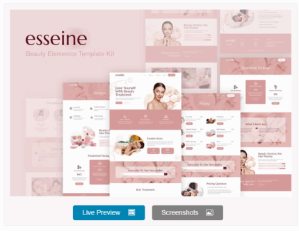 Essein beauty spa elementor template kit gplpixel.png