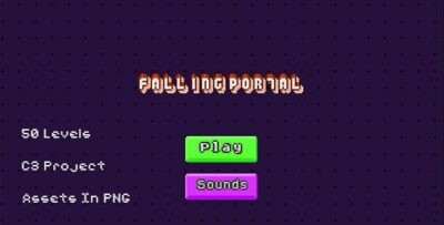 Falling portal 50 levels construct3 codermarket.jpg