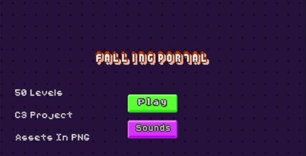 Falling portal 50 levels construct3 codermarket.jpg