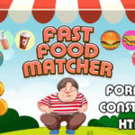 Fast food matcher game construct 3 c3p html5 match 3 game codermarket.png