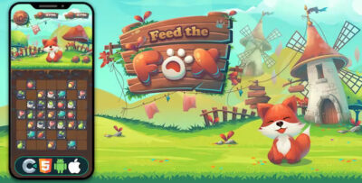 Feed the fox html5 game construct 3 codermarket.jpg