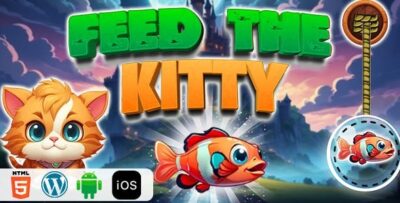 Feed the kitty html5 construct3 game codermarket.jpg