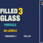 Filled glass 3 portals html5 game construct3 codermarket.png