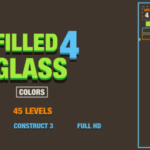 Filled glass 4 colors html5 game construct3 codermarket.png