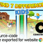 Find seven differences kids construct 3 all source code and html5 files .png