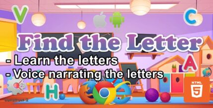Find the letter for kids educational game html5 capx codermarket.jpg