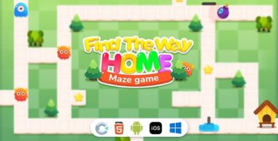 Find the way home mage game construct 3 html5 codermarket.jpg