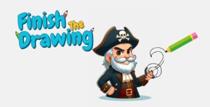Finish the drawing html5 game codermarket.jpeg