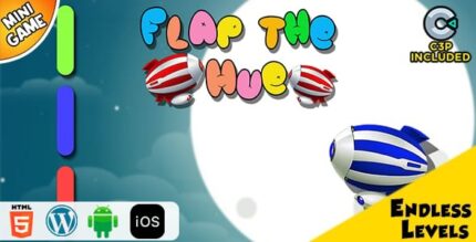 Flap the hue html5 construct 3 game codermarket.jpg