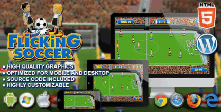 Flicking soccer html5 sport game codermarket.png