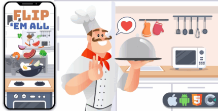 Flip em all cooking html5 game construct 3 codermarket.png