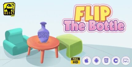 Flip the bottle balancing arcade game construct codermarket.jpg