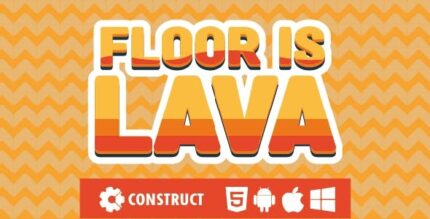 Floor is lava html5 mobile game codermarket.jpeg