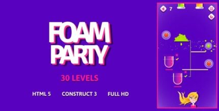 Foam party html5 game construct3 codermarket.jpeg