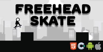 Freehead skate html5 game construct 3 codermarket.png