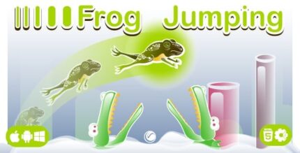 Frog jumping html5 construct game codermarket.jpg