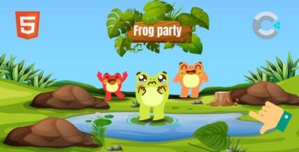 Frog party html5 construct 3 multiplayers codermarket.jpg