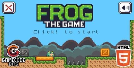 Frog the game html5 game codermarket.jpg