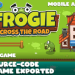 Frogie cross the road html5 game with construct 3 file codermarket.png
