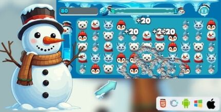 Frosty quest html5 game construct 3 admob codermarket.jpg