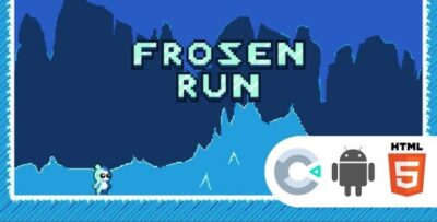 Frozen run html5 game construct3 codermarket.jpeg