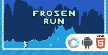 Frozen run html5 game construct3 codermarket.jpeg