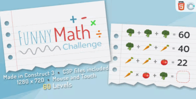 Funny math challenge html5 math game codermarket.png