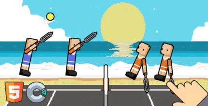 Funny tennis physics html5 game capx c3p codermarket.png