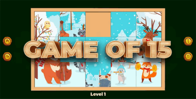 Game of 15 cross platform puzzle game codermarket.png