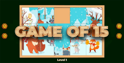 Game of 15 cross platform puzzle game codermarket.png