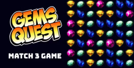 Gems quest html5 game codermarket.jpg