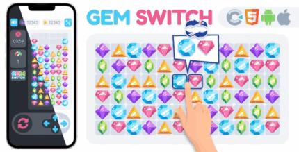 Gemswitch html5 game construct 3 codermarket.png