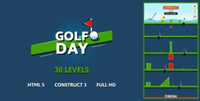Golf day html5 game construct3 codermarket.jpeg