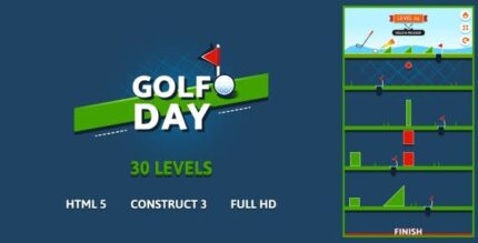 Golf day html5 game construct3 codermarket.jpeg