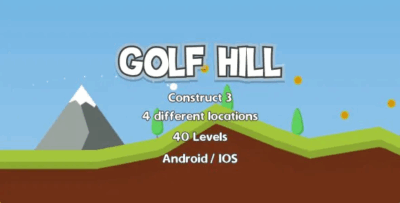 Golf hill html5 game construct 3 codermarket.png