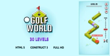 Golf world html5 game construct3 codermarket.jpeg