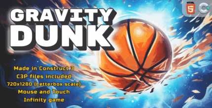 Gravity dunk html5 casual game codermarket.png