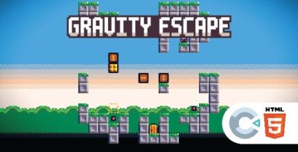 Gravity escape html5 construct 3 codermarket.jpeg