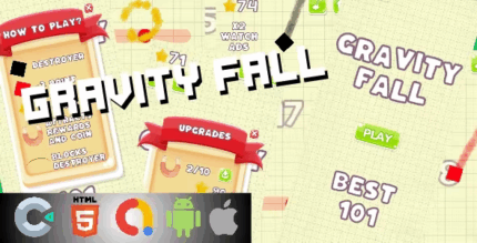 Gravity fall hyper casual game codermarket 1.png