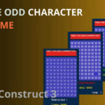 Guess the odd character html5 construct 3 codermarket.png